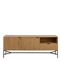 Jaipur Sideboard with 2 Doors and 1 Drawer in Wild Oak - image 2