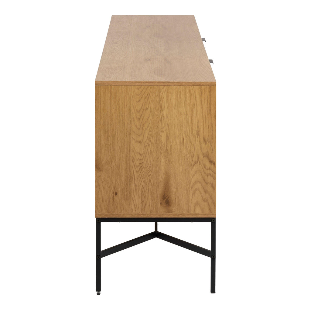 Jaipur Sideboard with 2 Doors and 1 Drawer in Wild Oak - image 3