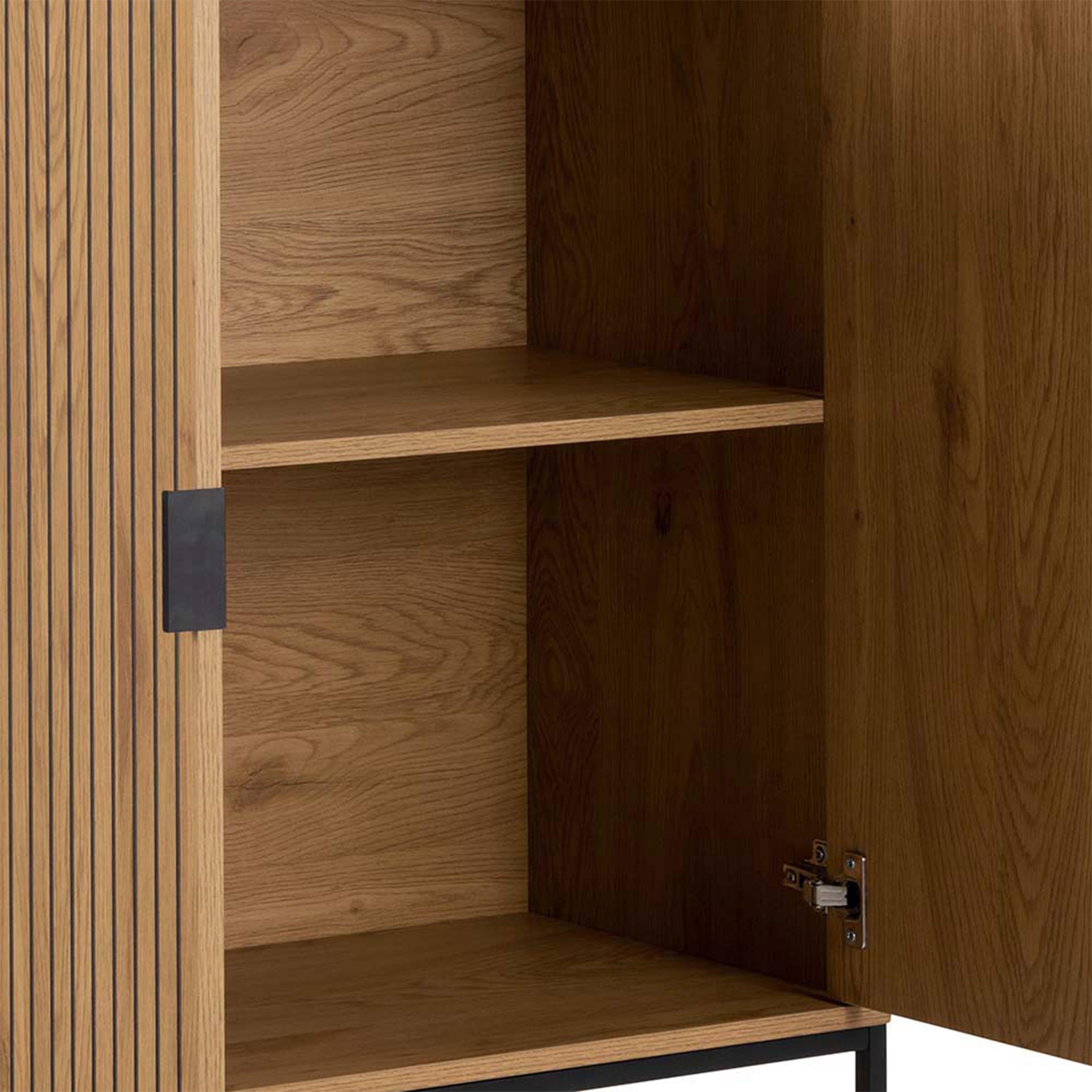 Jaipur Cabinet with 2 Doors in Wild Oak - image 10