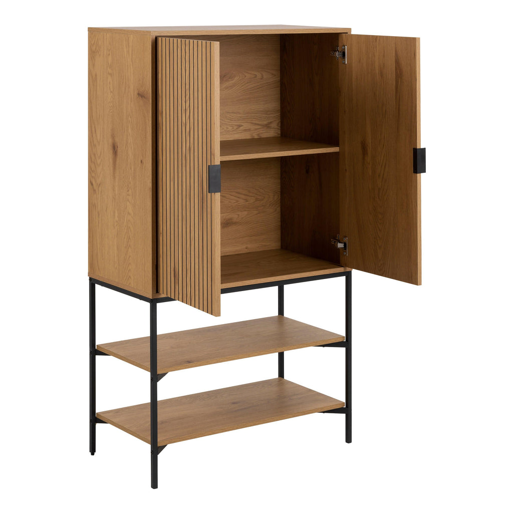 Jaipur Cabinet with 2 Doors in Wild Oak - image 4