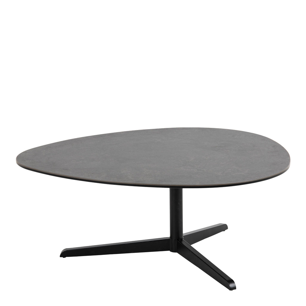 Barnsley Black Ceramic Coffee Table 100x95x41 cm - image 2