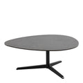 Barnsley Black Ceramic Coffee Table 100x95x41 cm - image 2