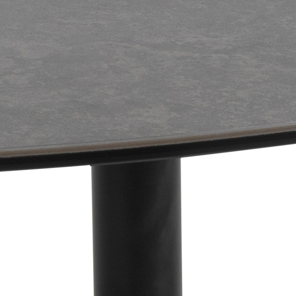 Barnsley Black Ceramic Coffee Table 100x95x41 cm - image 7