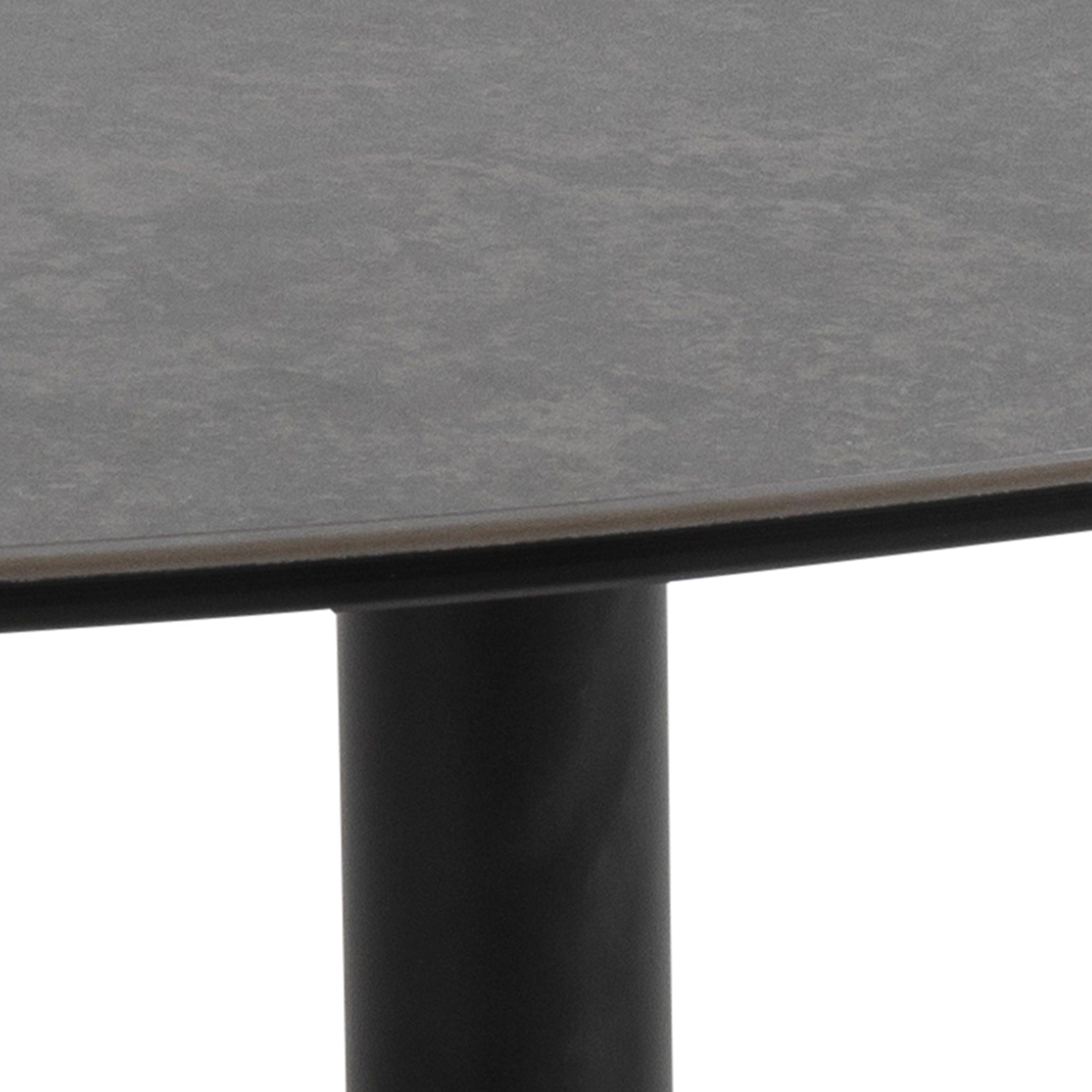 Barnsley Black Ceramic Coffee Table 100x95x41 cm - image 7