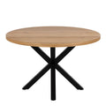 Heaven Dining Table in Oak with Black Legs - image 2
