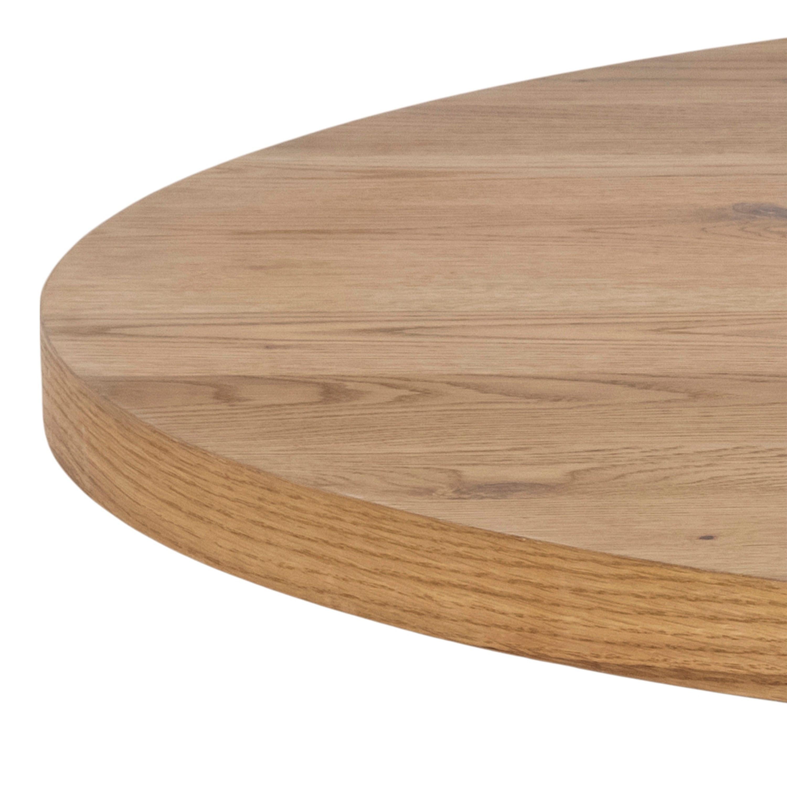 Heaven Dining Table in Oak with Black Legs - image 4
