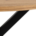 Heaven Dining Table in Oak with Black Legs - image 5