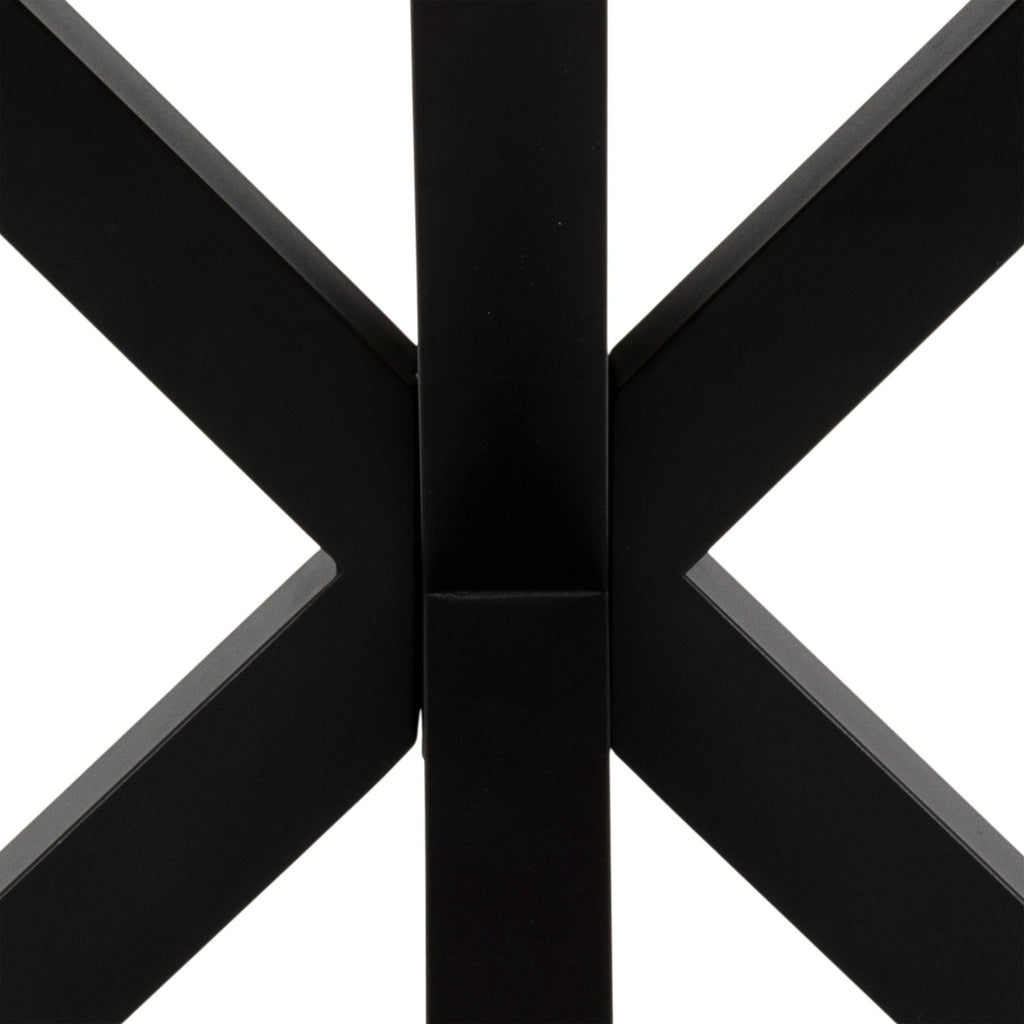 Heaven Dining Table in Oak with Black Legs - image 6