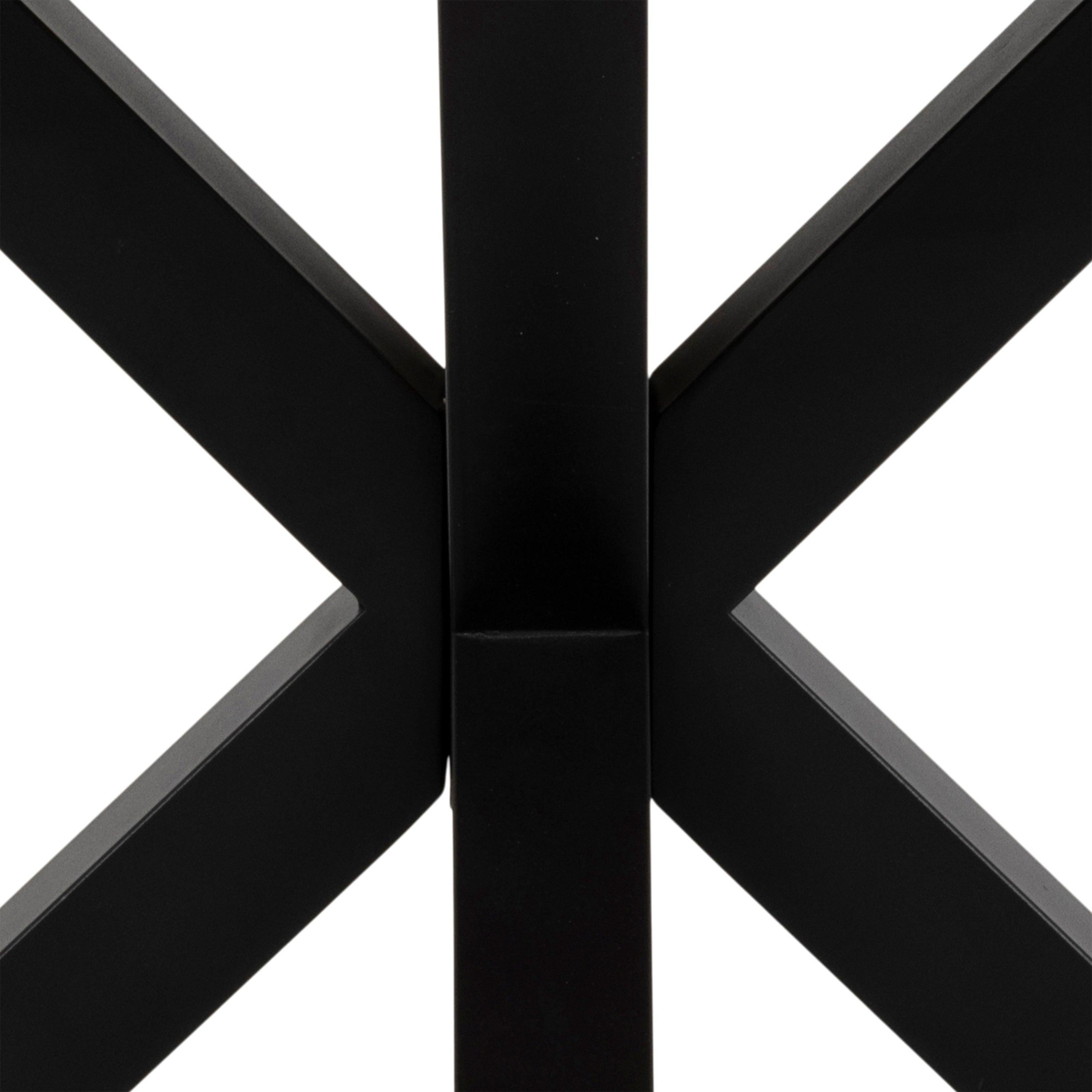 Heaven Dining Table in Oak with Black Legs - image 6