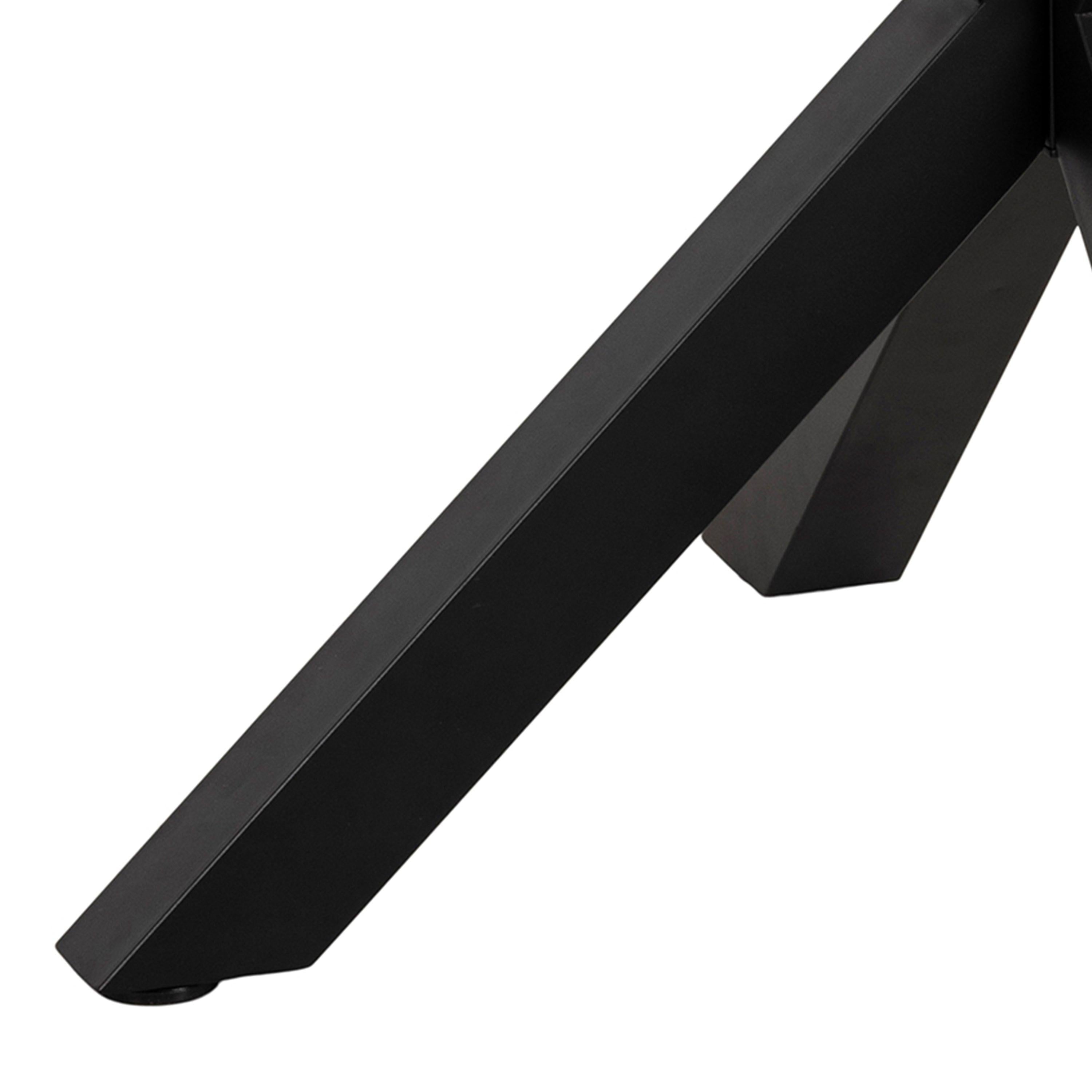 Heaven Dining Table in Oak with Black Legs - image 7