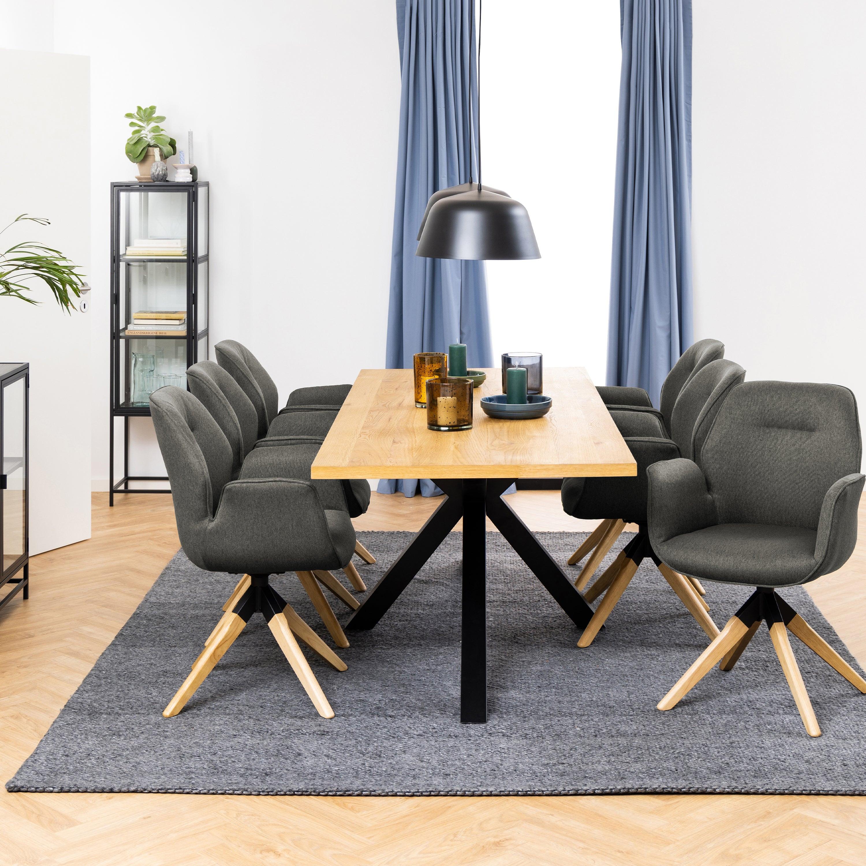 Heaven Dining Table in Oak - image 3