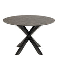 Heaven Round Dining Table with Ceramic Black Top - image 2