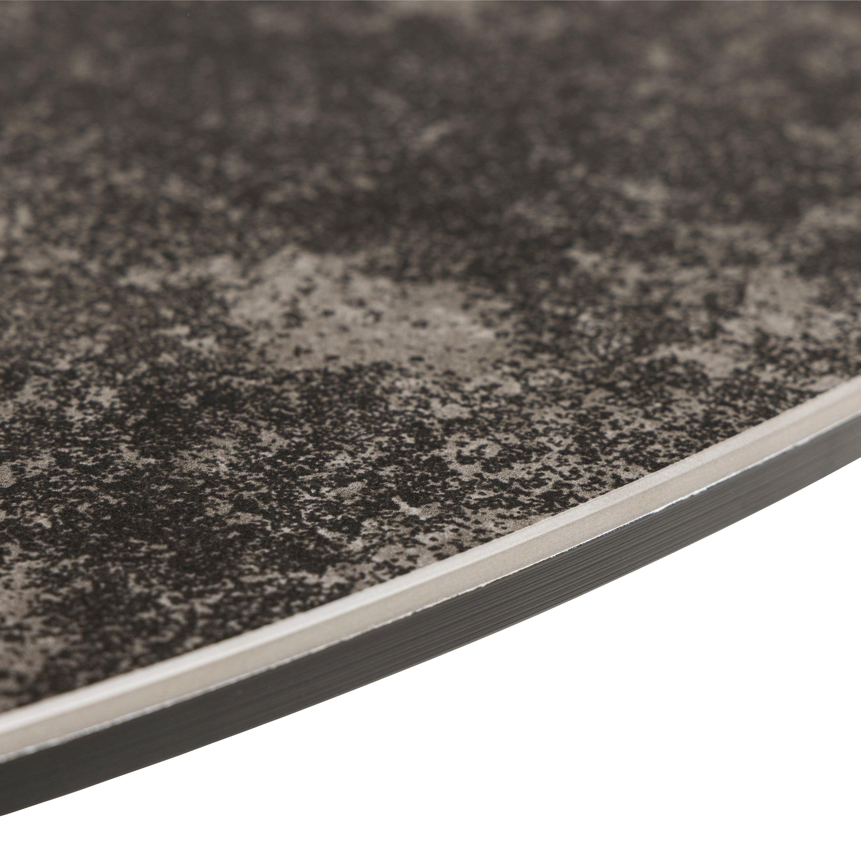 Heaven Round Dining Table with Ceramic Black Top - image 5