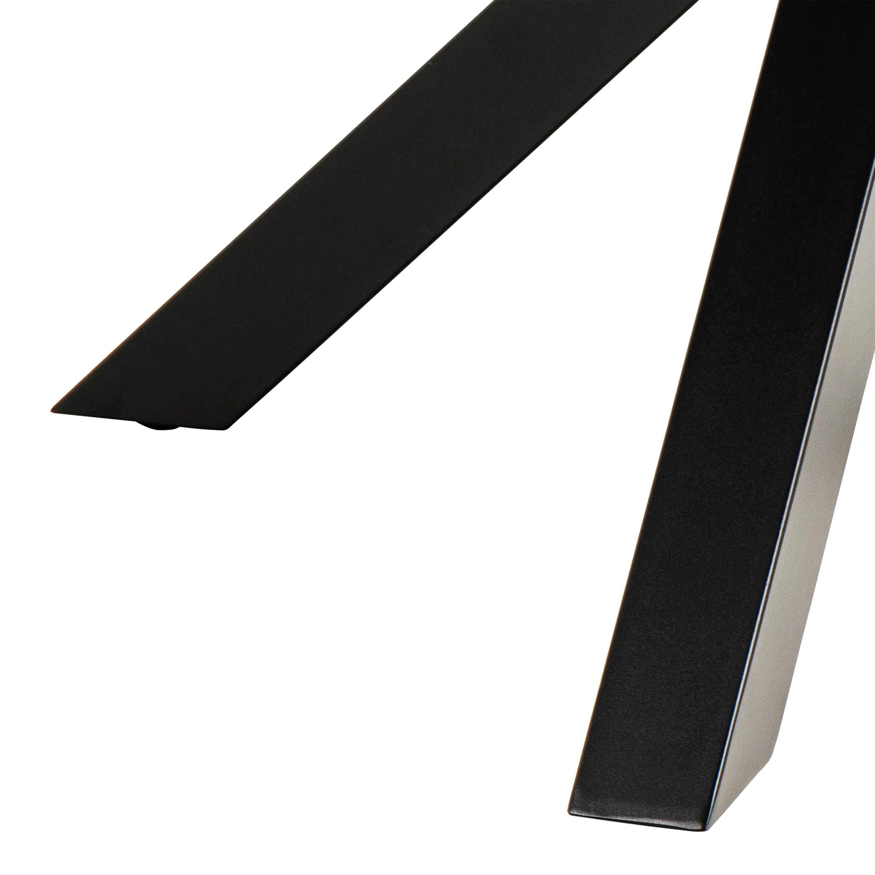 Heaven Round Dining Table with Ceramic Black Top - image 7