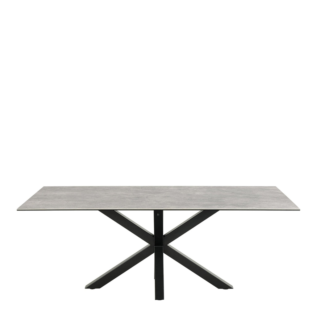 Heaven Dining Table with Ceramic Grey Top 200cm - image 2