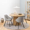 Yale Dining Table in Oak 120x120cm - image 5