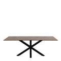 Heaven Dining Table with Ceramic Rusty Brown Top 200cm - image 2