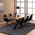 Heaven Dining Table with Ceramic Rusty Brown Top 200cm - image 3