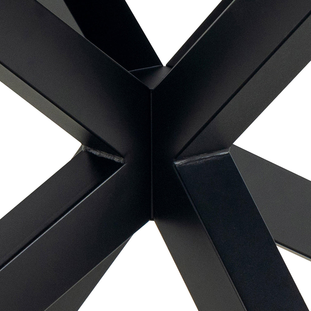 Heaven Extendable Dining Table with Ceramic Black Top 200cm - image 10