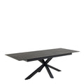 Heaven Extendable Dining Table with Ceramic Black Top 200cm - image 3