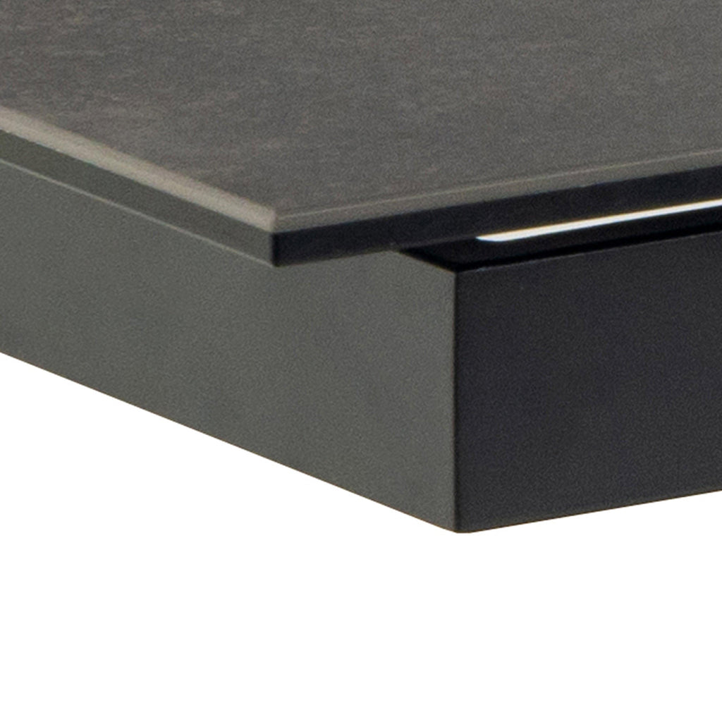 Heaven Extendable Dining Table with Ceramic Black Top 200cm - image 7