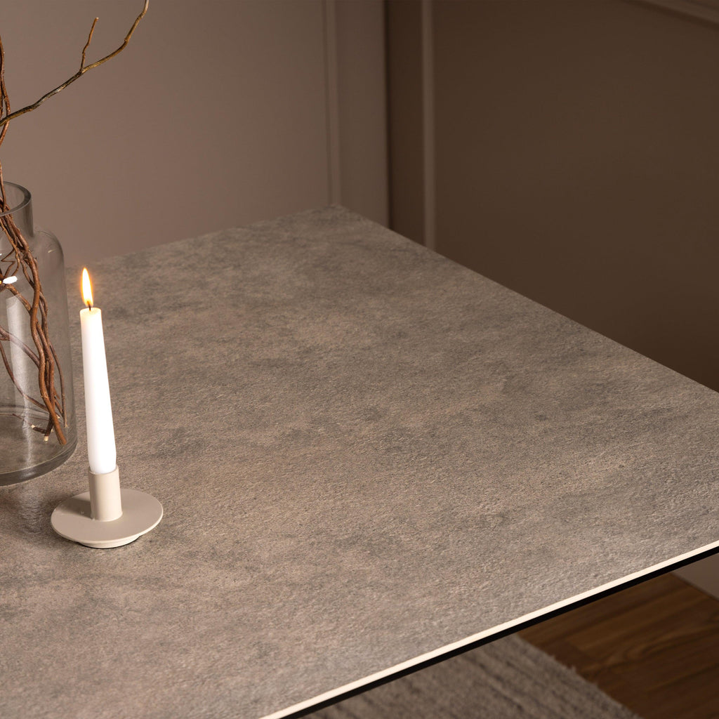 Heaven Dining Table in Ceramic Grey 160x90cm - image 5