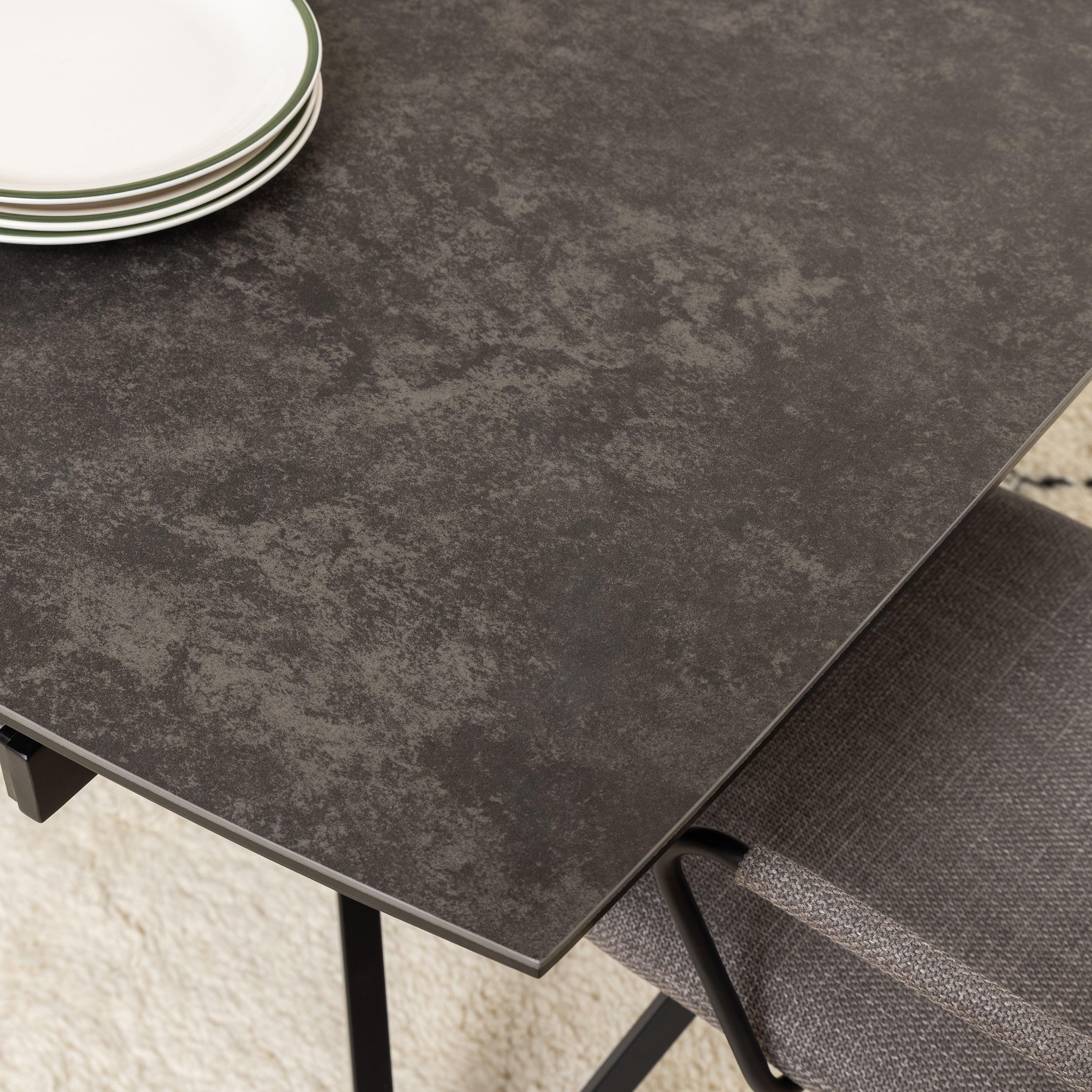 Blackburn Black Ceramic Dining Table - image 10