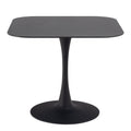 Malta Ceramic Square Dining Table Black - image 2