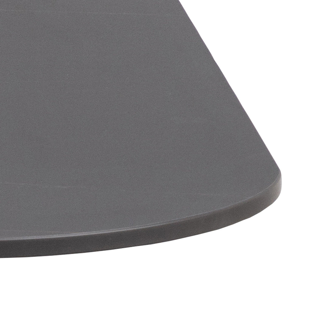 Malta Ceramic Square Dining Table Black - image 5