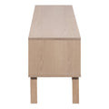 Linley 2 Door TV Unit in White Oak - image 3
