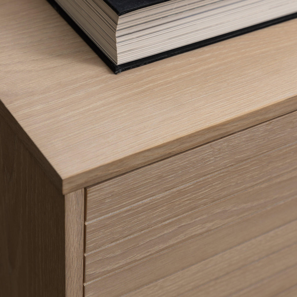 Linley 3 Door Sideboard in White Oak - image 7