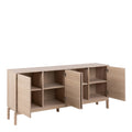 Linley 4 Door Sideboard in White Oak - image 4