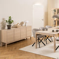Linley 4 Door Sideboard in White Oak - image 5