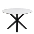 Heaven Round Dining Table with Ceramic White Top - image 2