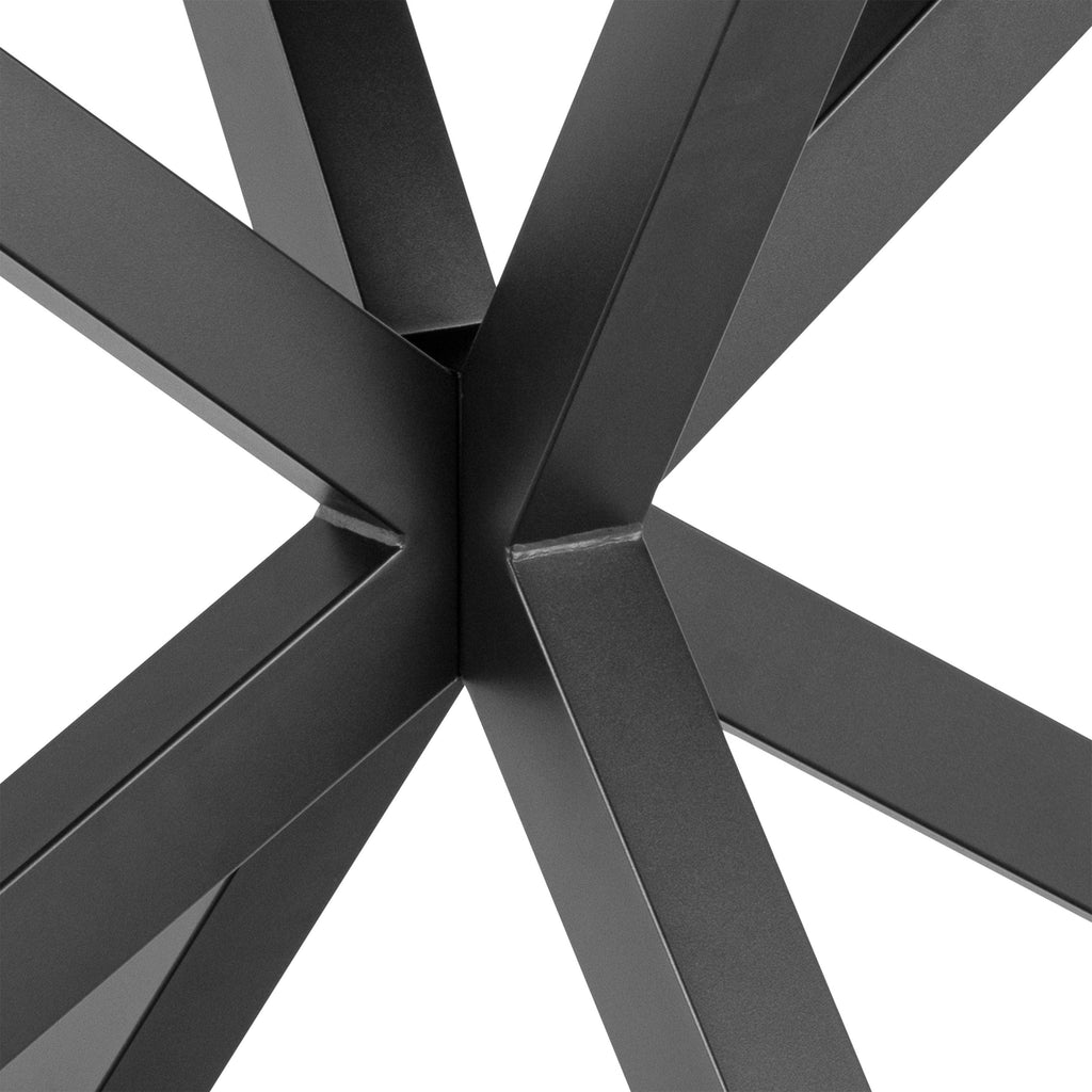 Heaven Dining Table with Ceramic Black Top 135cm - image 9