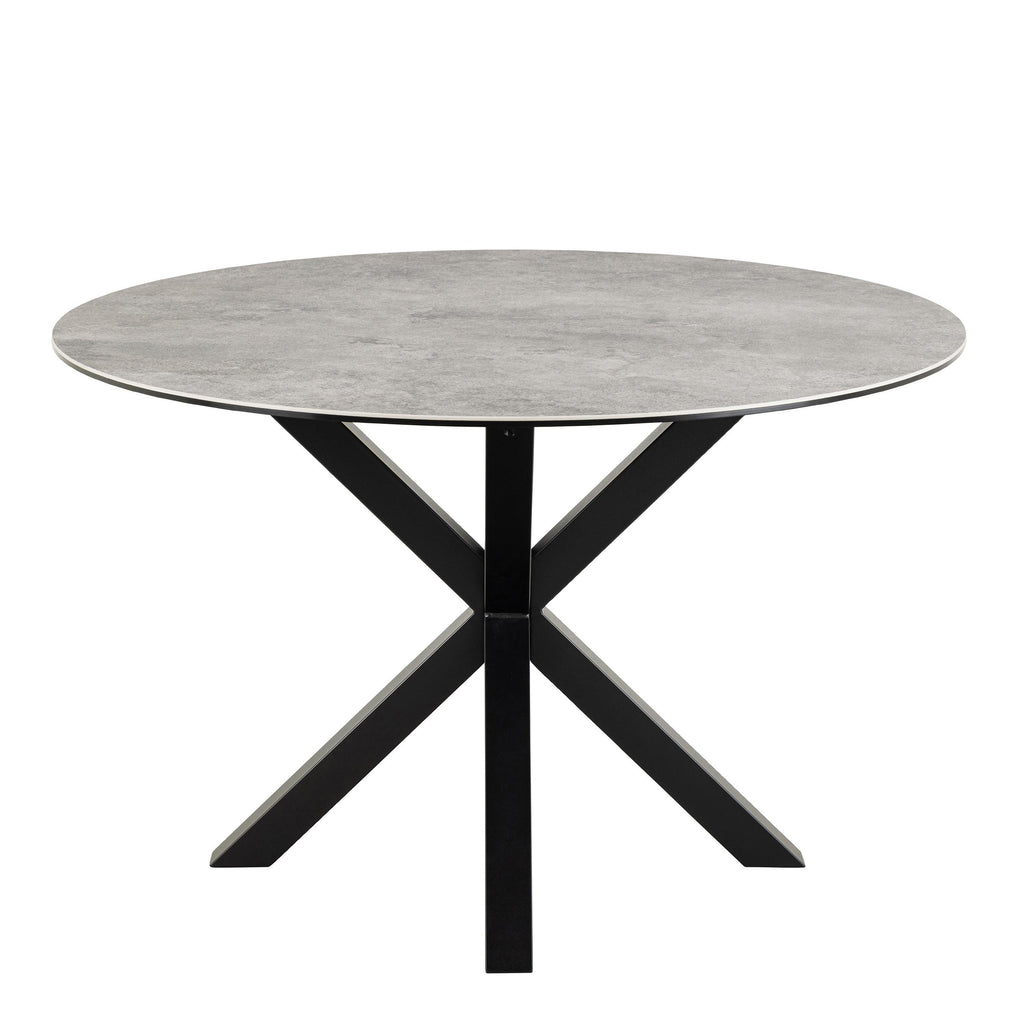 Heaven Round Dining Table with Ceramic Grey Top - image 2