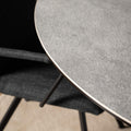 Heaven Round Dining Table with Ceramic Grey Top - image 5