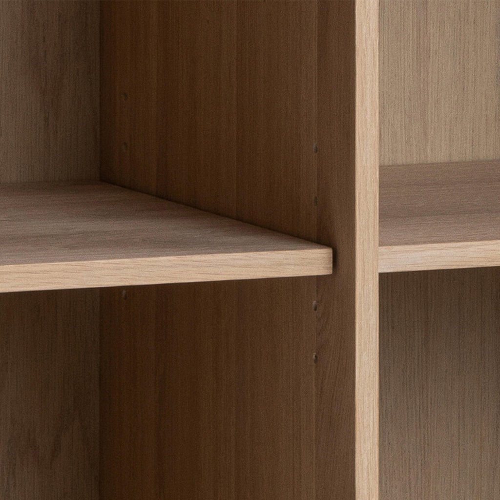 Linley Cabinet with 2 Doors and 4 Shelves in White Oak - image 10