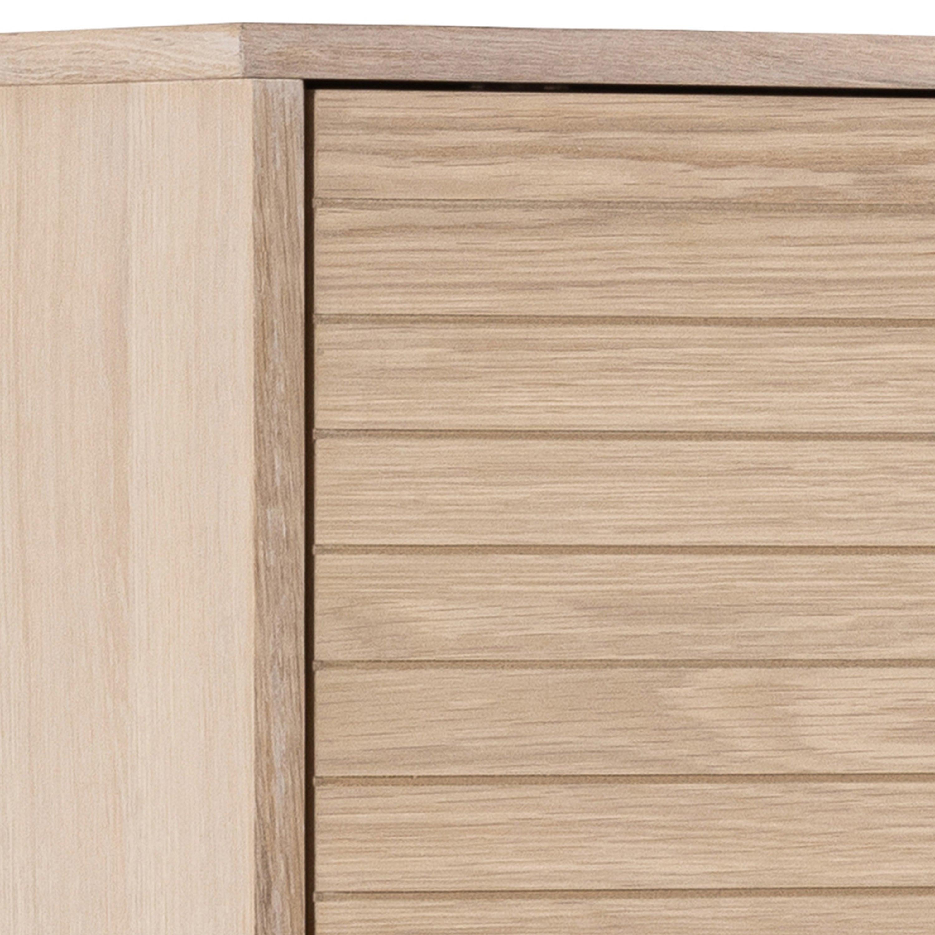 Linley Cabinet with 2 Doors and 4 Shelves in White Oak - image 7