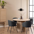 Linley Round Dining Table in White Oak - image 3
