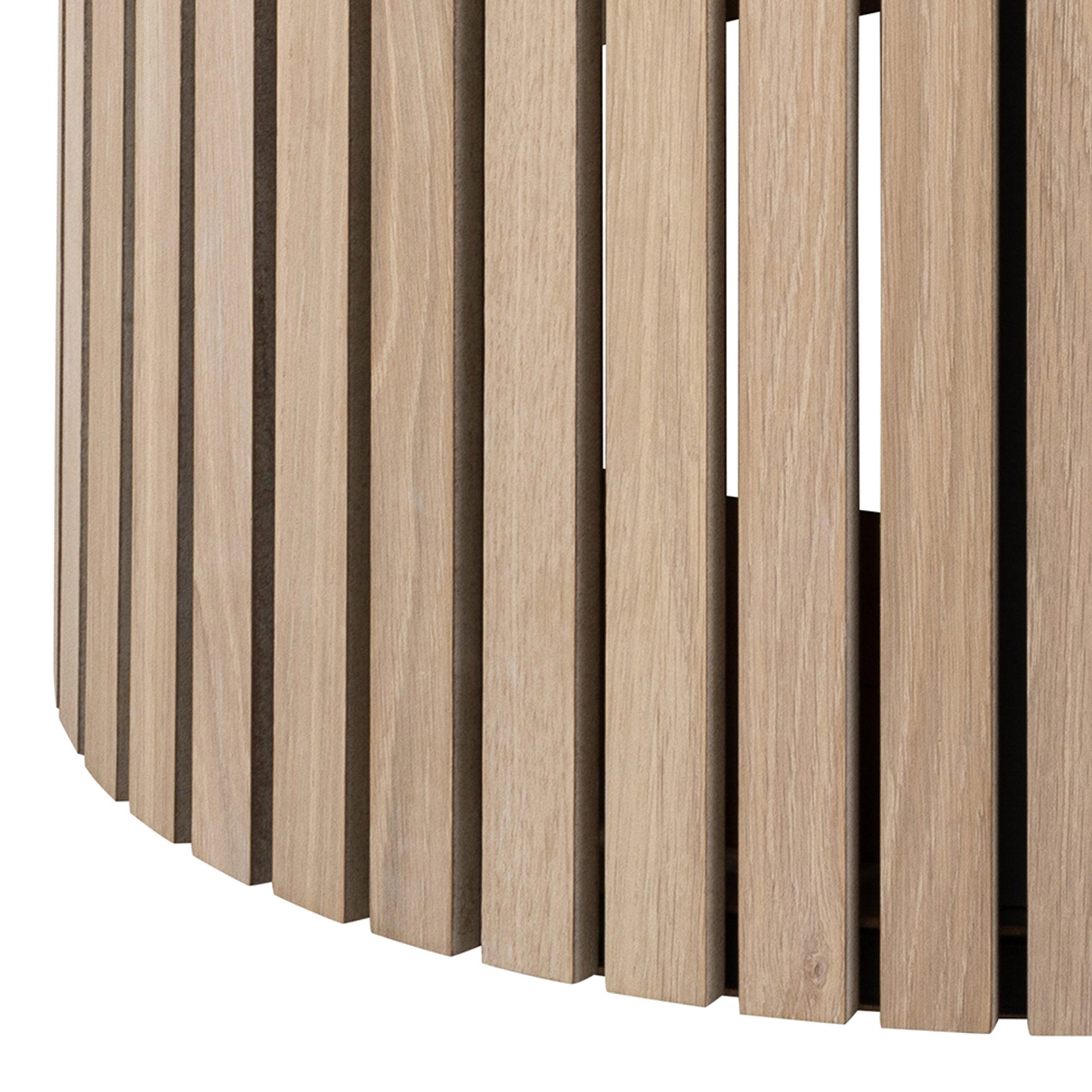 Linley Round Dining Table in White Oak - image 5