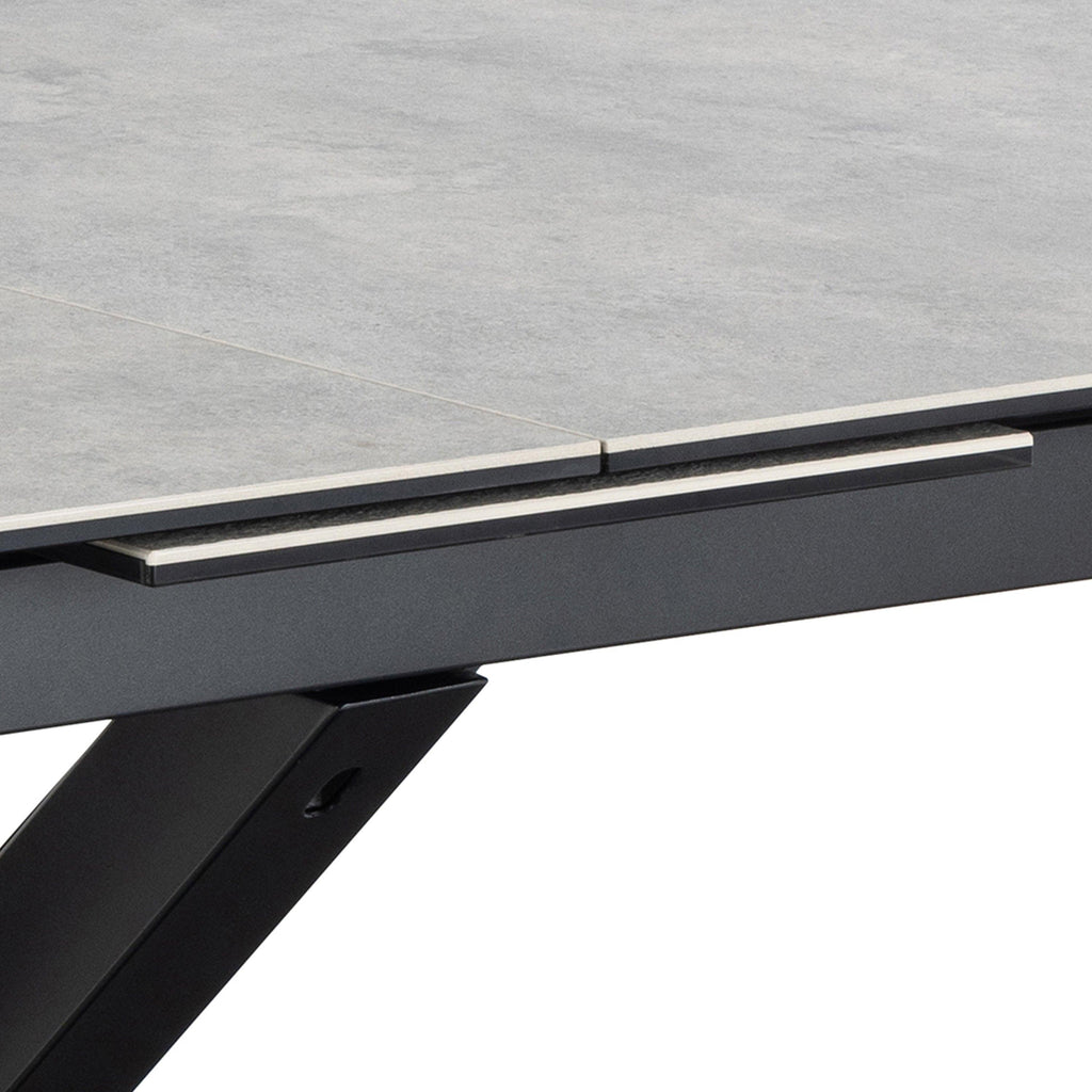 Heaven Extendable Dining Table with Ceramic Grey Top 200cm - image 10