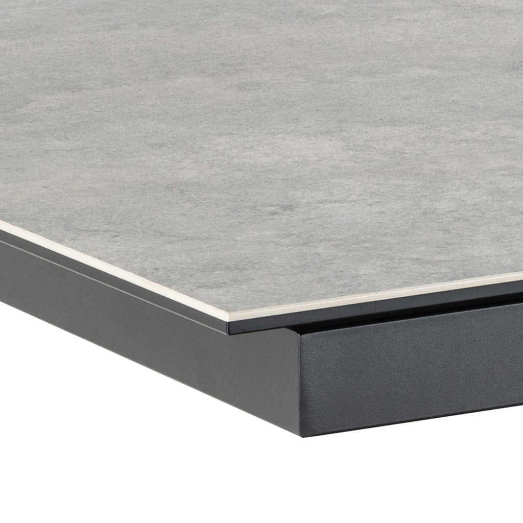 Heaven Extendable Dining Table with Ceramic Grey Top 200cm - image 8