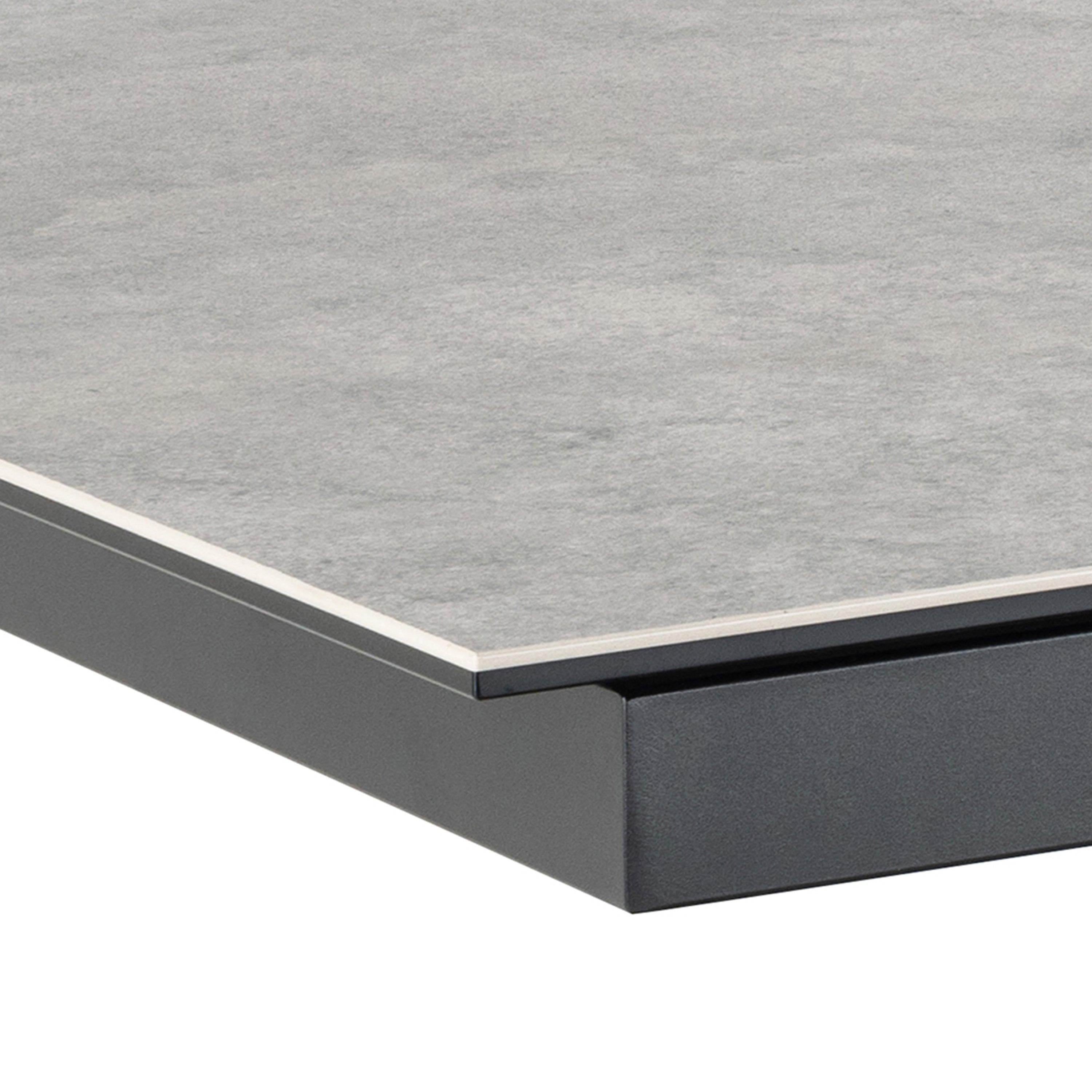 Heaven Extendable Dining Table with Ceramic Grey Top 200cm - image 8