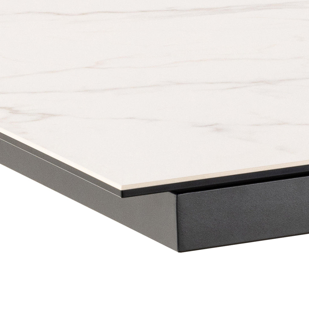 Heaven Extendable Dining Table with Ceramic White Top 200cm - image 9