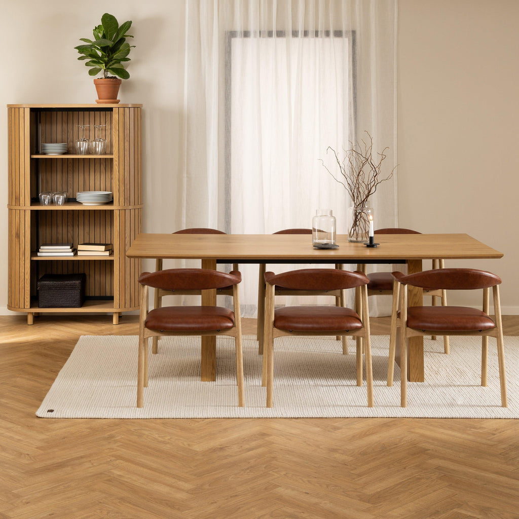 Colima Dining Table in Oak - image 3