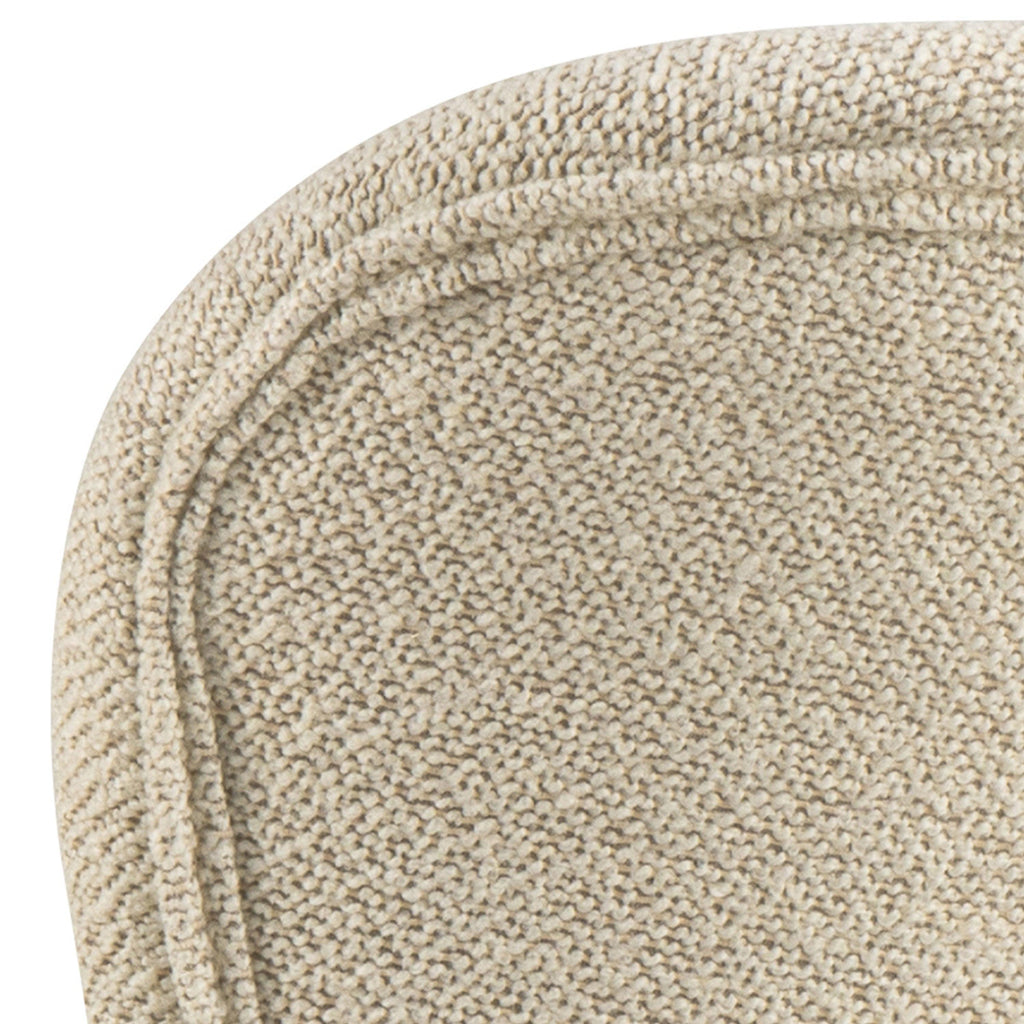 Batilda Dining Chairs with Cream Fabric and Oak Set of 2 - image 6