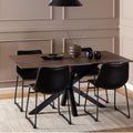 Heaven Dining Table in Ceramic Rusty Brown 160x90cm - image 4