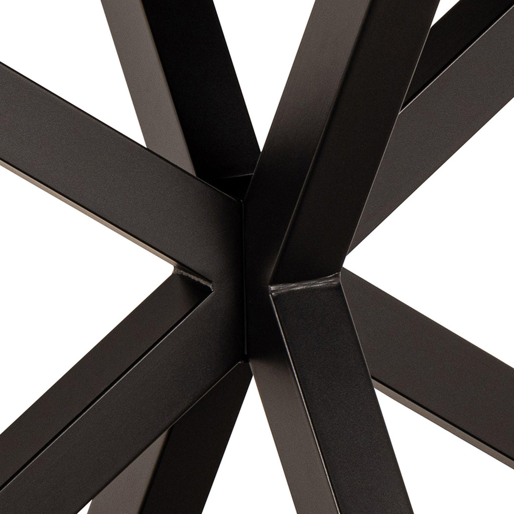 Heaven Dining Table in Ceramic Rusty Brown 160x90cm - image 8