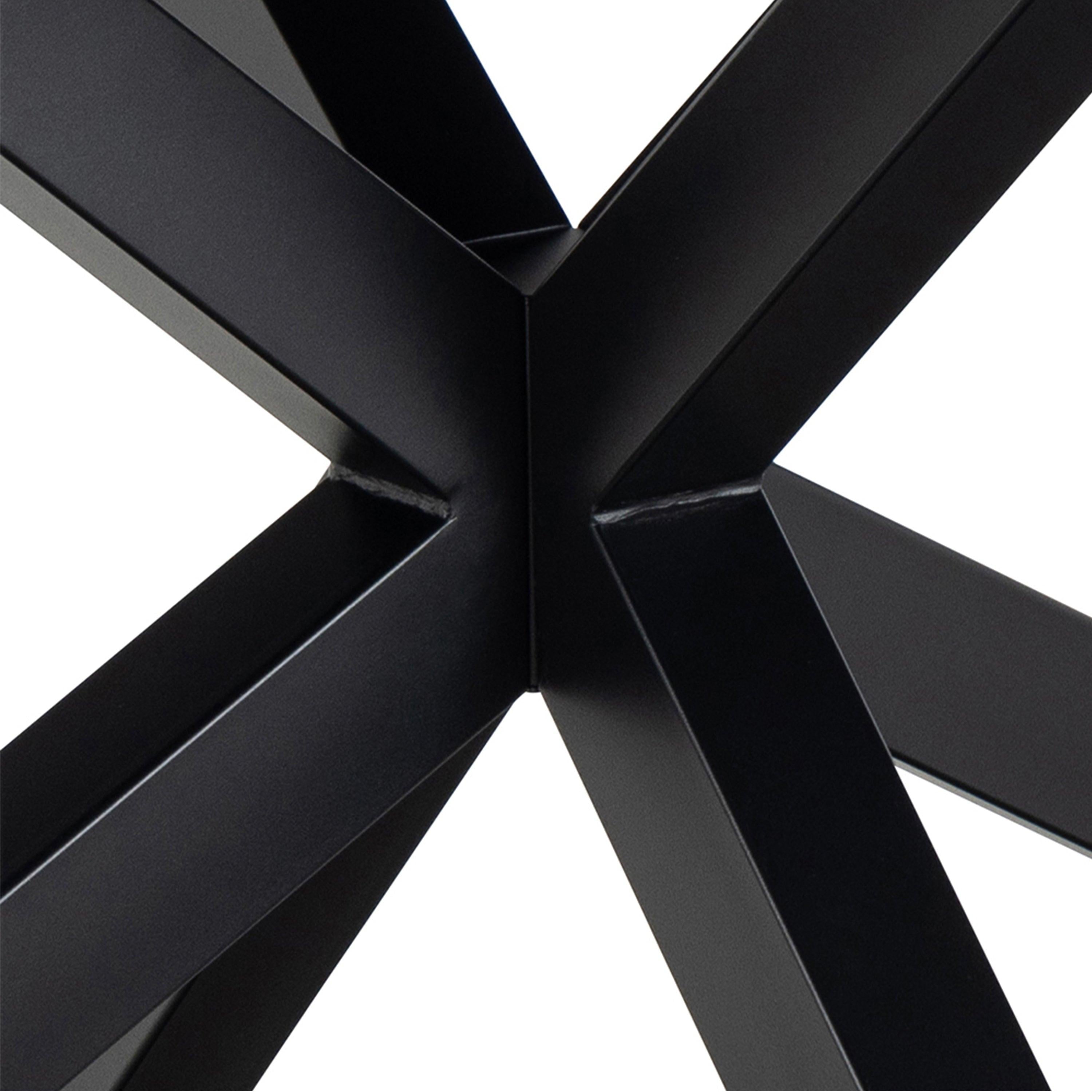 Heaven Extendable Dining Table with Ceramic Grey Top 168cm - image 12